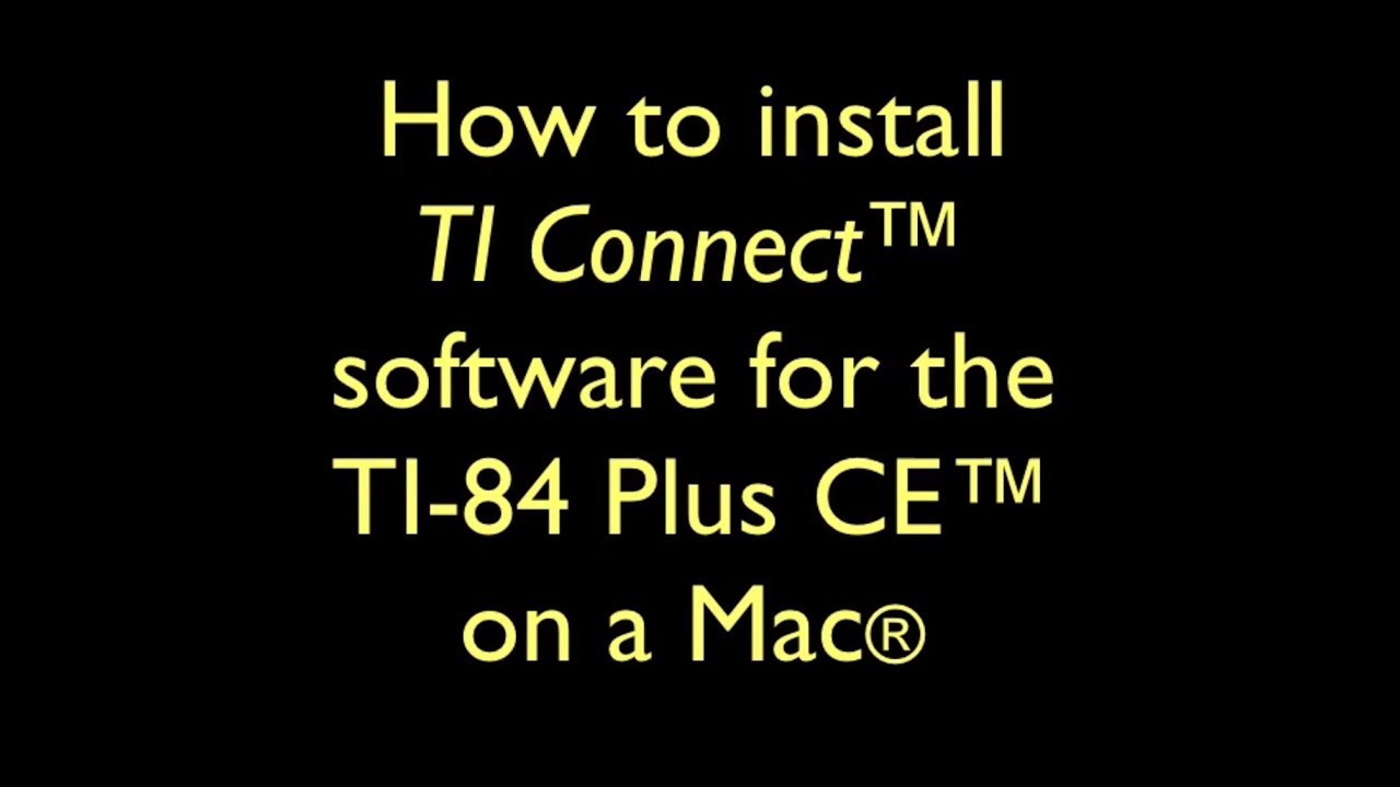 write text files for ti-84 for mac
